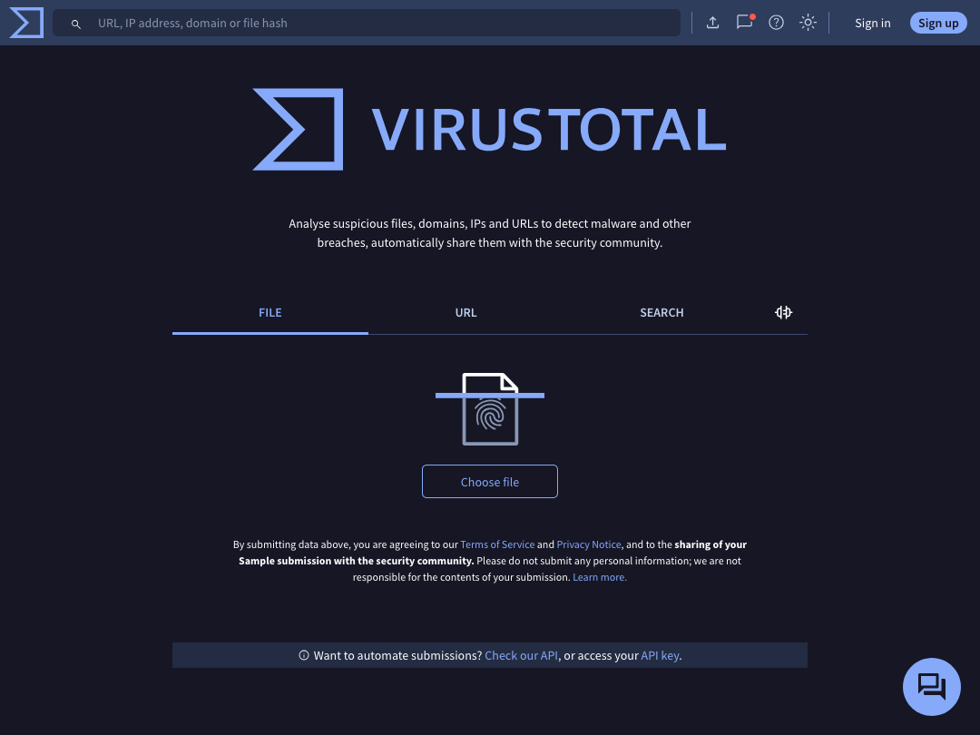 Cover Image for VirusTotal Firefox Browser Extension